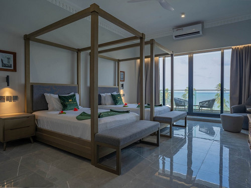 Tembo Kiwengwa Resort, Zanzibar — Ocean-view bedroom